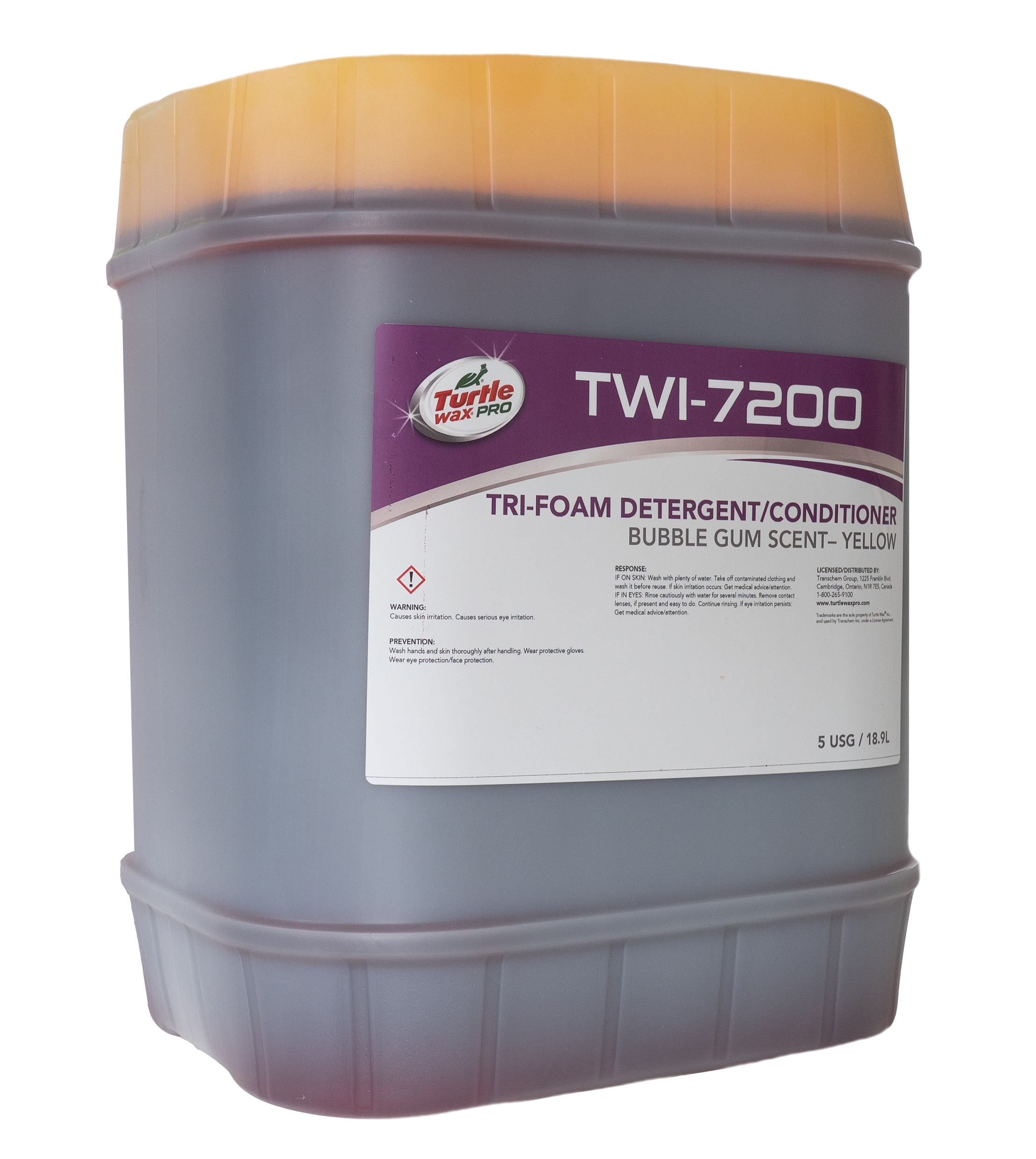 TWI 7200 - Turtle Wax® Pro Triple Foam Detergent, Yellow